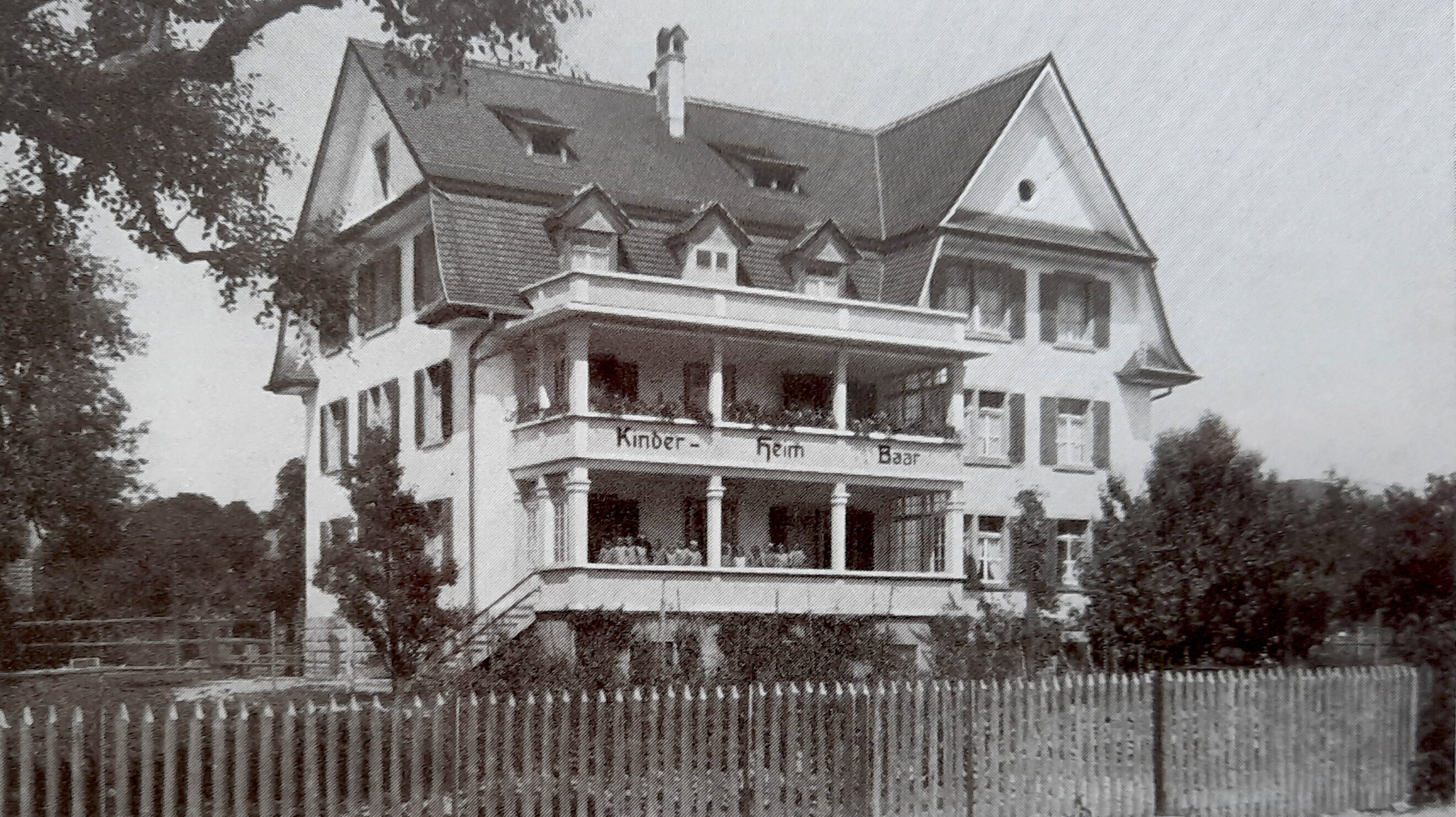 Waisenhaus Baar Sunnematt (Foto von 1937)